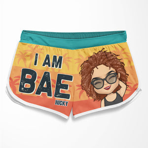 Return To Bae If Lost - Personalized Couple Beach Shorts - Gift For Couples, Husband Wife