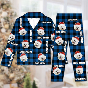 Happy Pawlidays, My Beloved Fur Baby - Dog Personalized Custom Face Photo Pajamas - Upload Image, Christmas Gift For Pet Owners, Pet Lovers
