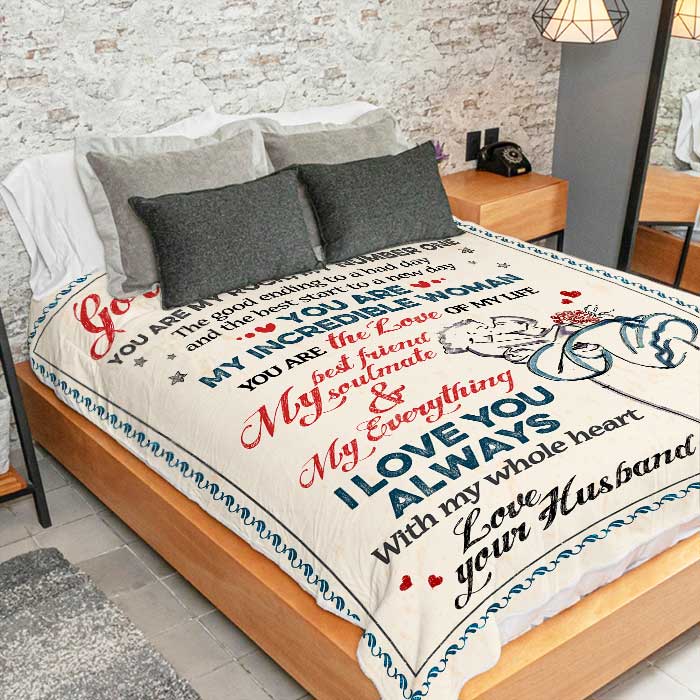 to My Wife Blanket Gifts for Wife-Valentines Day Gifts for Her,Wife  Birthday Gift Ideas, Wedding Anniversary Romantic Gifts for Her,Wife  Blanket(to My