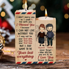 I Just Want To Be Your Last Everything - Gift For Couples, Personalized Candle Holder