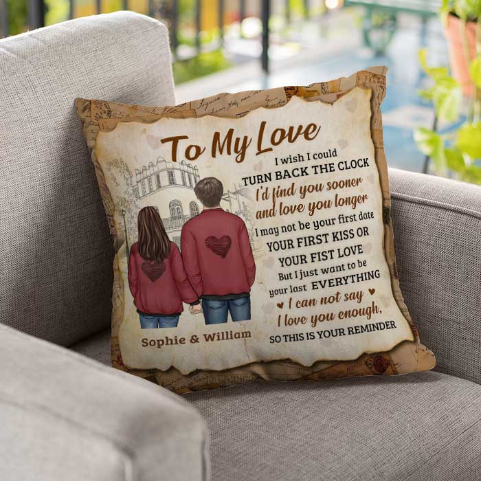I Just Want To Be Your Last Everything - Gift For Couples, Personalized Pillow (Insert Included).