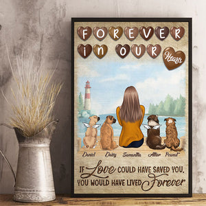 If Love Could Have Saved You, You Would Have Lived Forever - Personalized Vertical Poster.