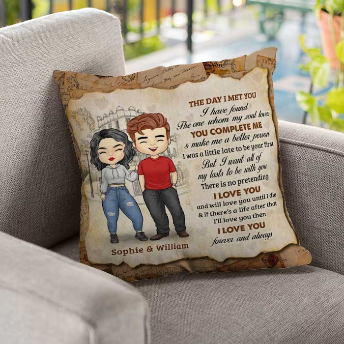 I'll Always Be With You - Personalized Pillow (Insert Included)