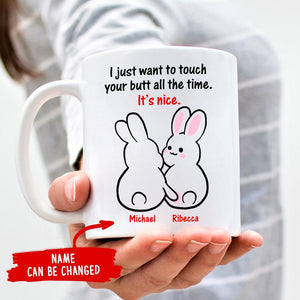 It's Nice - Gift For Couples, Personalized Mug.
