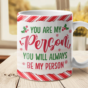 Distance Means So Little When Someone Means So Much - Personalized Mug.