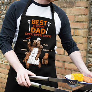 Best FLippin' Dad Ever Ever -  Gift For Dad, Personalized Apron.
