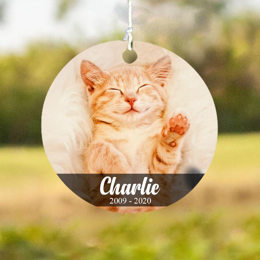 Pet - All Over My Heart - Personalized Outdoor Wind Chime.