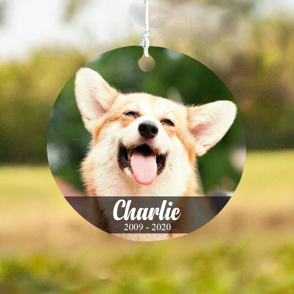 Pet - All Over My Heart - Personalized Outdoor Wind Chime.