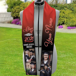 Class of 2021 - Personalized Stoles.