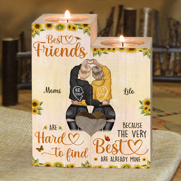 Candle Jar w/Lid - Besties for The Resties