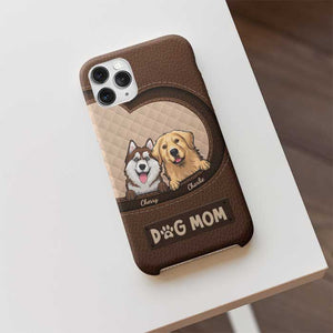 Born to Be a Dog Mom - Gift For Dog Mom, Personalized Phone Case