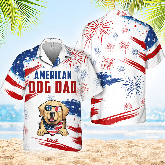 American Daddy - Personalized Shirt Gift For Father's Day