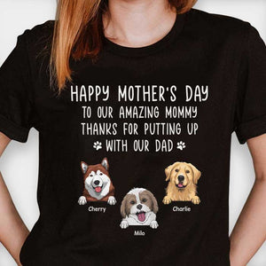 Happy Mother's Day To My Amazing Mommy - Gift For Mother's Day, Personalized Unisex T-Shirt, Hoodie