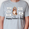 Walk With Us, Pick Up Our Poop - Personalized Unisex T-shirt, Hoodie - Gift For Dad, Gift For Father's Day