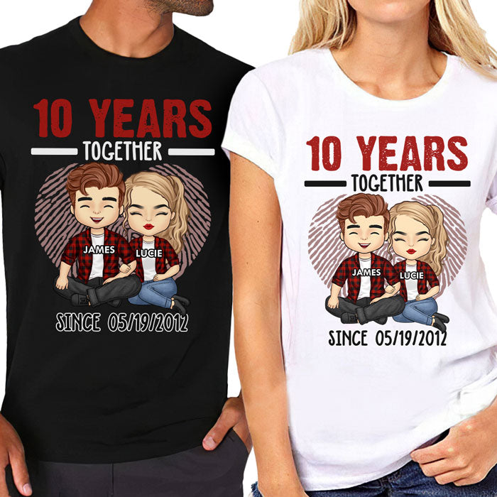 together since couple t shirts