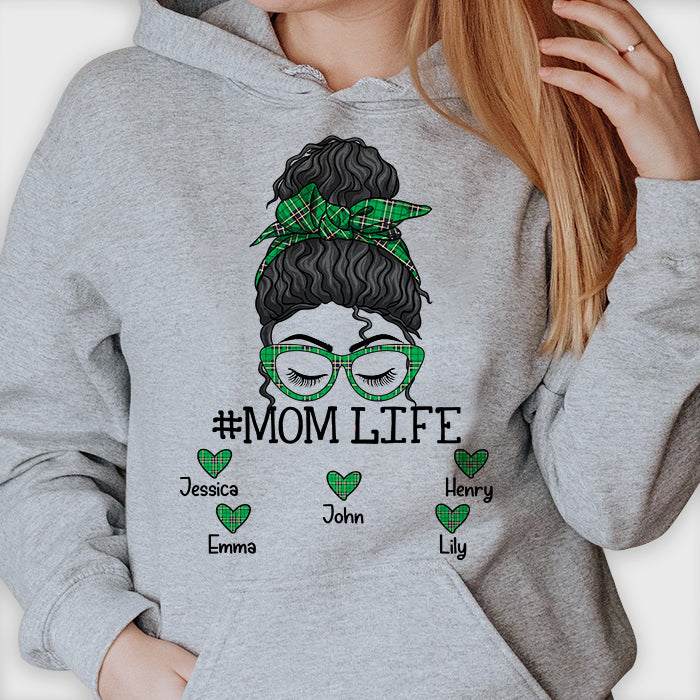 Mom life hoodie online sweatshirt