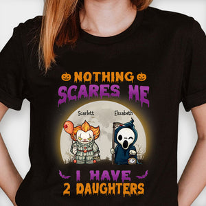 Nothing Scares Me - Personalized Unisex T-Shirt, Halloween Ideas..