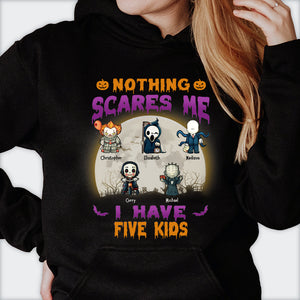 Nothing Scares Me - Personalized Unisex T-Shirt, Halloween Ideas..