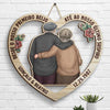 Abraço De Casal Desde O Nosso Primeiro Beijo Até Ao Nosso Último Suspiro - Gift For Couples, Husband Wife, Personalized Shaped Wood Sign Portuguese