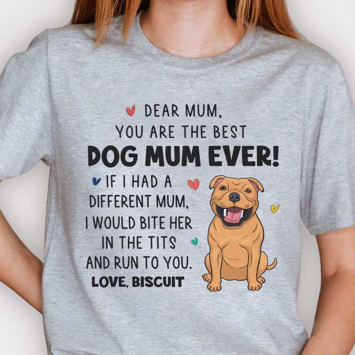 Thank You For Being My Mum Mother's Day Gifts, Gift For Dog Mum