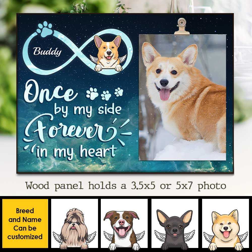 Once By My Side, Forever In My Heart - Personalized Photo Frame.