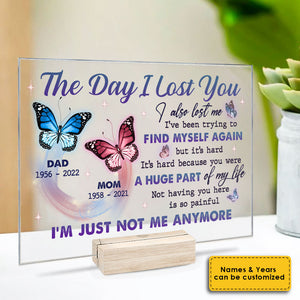 A Huge Part Of My Life - Personalized Acrylic Plaque - Memorial Gift, Sympathy Gift