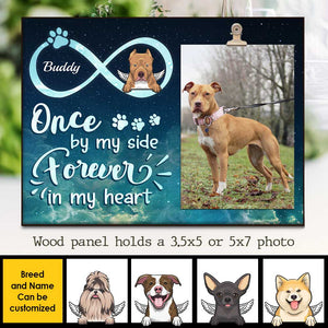 Once By My Side, Forever In My Heart - Personalized Photo Frame.