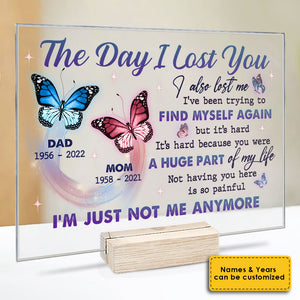 A Huge Part Of My Life - Personalized Acrylic Plaque - Memorial Gift, Sympathy Gift