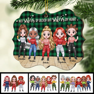 There's No Greater Gift Than Sisters - Personalized Shaped Ornament.