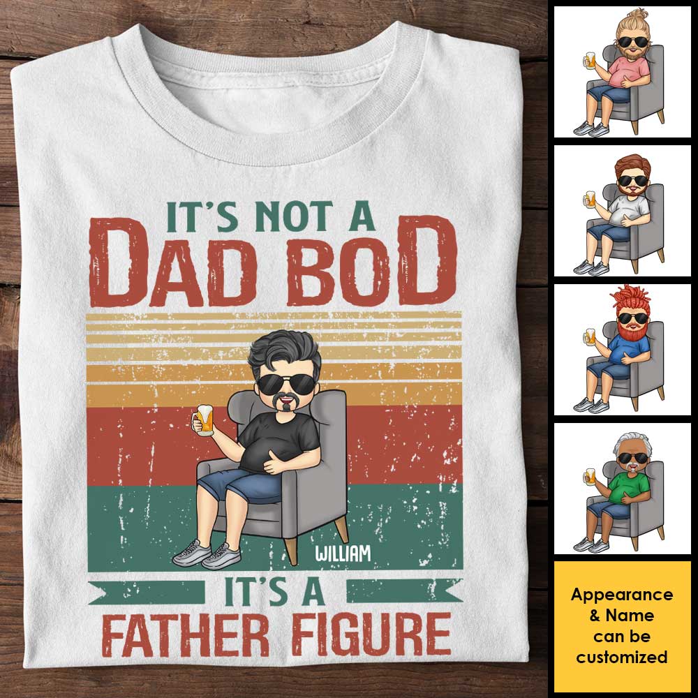 C'est une figure paternelle - Cadeau pour papa, grand-père - T-shirt unisexe personnalisé, sweat à capuche