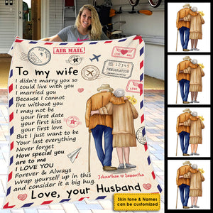 Never Forget How Special You Are To Me - I Love You Forever & Always - Personalized Blanket.