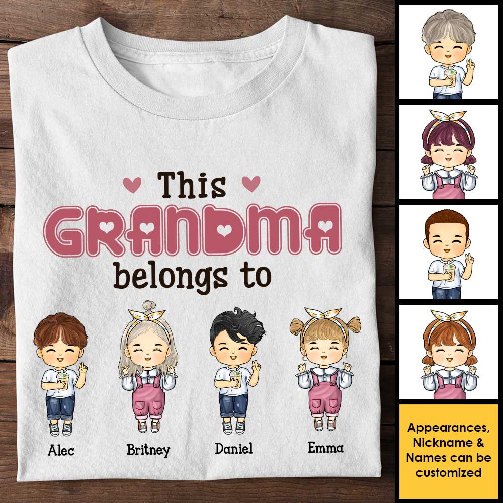 Grandma Custom Name My Favorite People Tote Bag - 84Hoods© Personalized  Shoes, Shirts & More