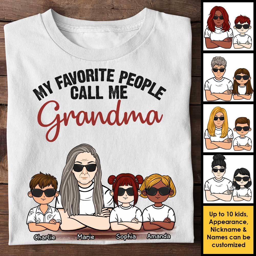 My Favorite People Call Me - Gift For Mom, Gift For Grandma - Personal -  Pawfect House ™