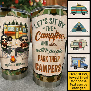 The Best Memories Are Made Camping - Personalized Tumbler.