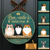 Bem-vindo À Minha Casa - Sinal De Porta De Gato Personalizado E Engraçado, drôle personnalisé chat porte signe portugais