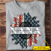 American Nana - Gifts For 4th Of July, Personalized Unisex T-Shirt