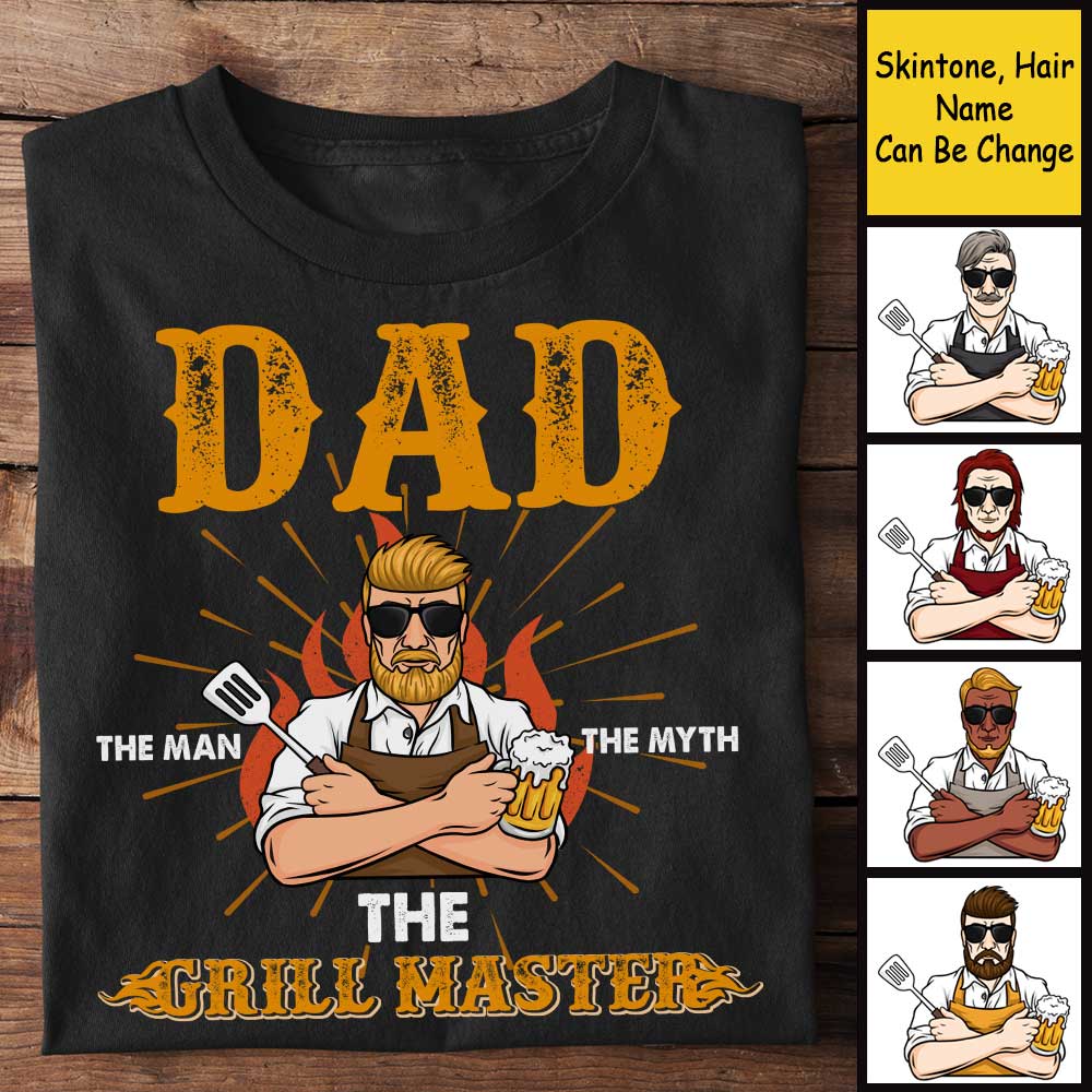 Best Bbq Dad Black Unisex Hoodie Fathers Day Gifts For Bbq Lovers 