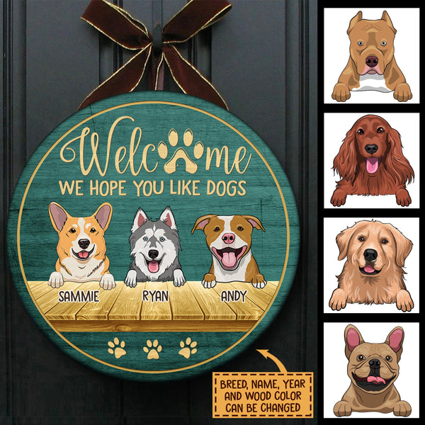 Funny Doormat - Hope You Like Golden Retriever 6 - Dog Lover Gift - Co