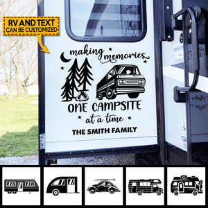 Making Memories - RV Decal.