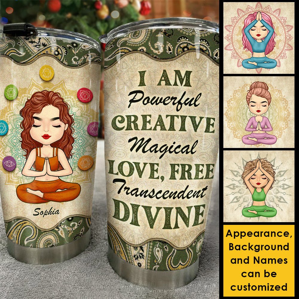I Am Powerful Creative Magical Love Free - Personalized Tumbler - Gift -  Pawfect House ™