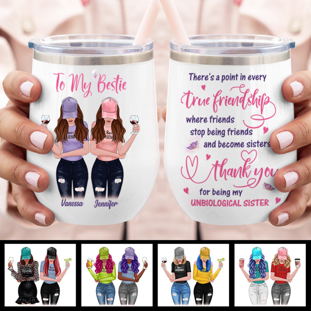 True Friendship - Gift For Best Friends - Personalized Tumbler - Pawfect  House ™