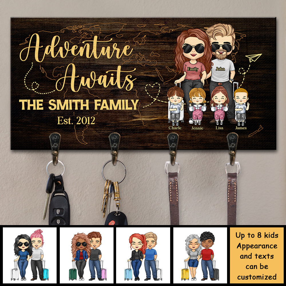 To My Husband For All The Adventures To Come - Personalized Gifts