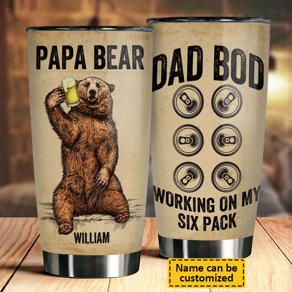 Papa Bear Design Camping Coffee Mug