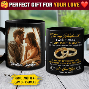 I Just Want To Be Your Last Everything - Upload Image, Gift For Couples - Personalized Mug.