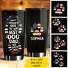 We Woof You, Best Dog Dad - Personalized Tumbler