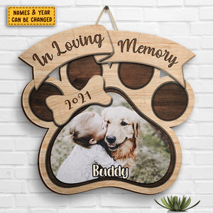 You Will Always In My Heart - Upload Image, Personalized Shaped Wood Sign.