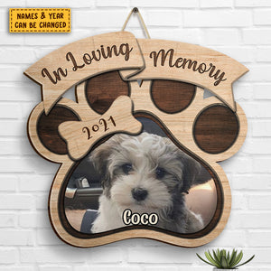 You Will Always In My Heart - Upload Image, Personalized Shaped Wood Sign.