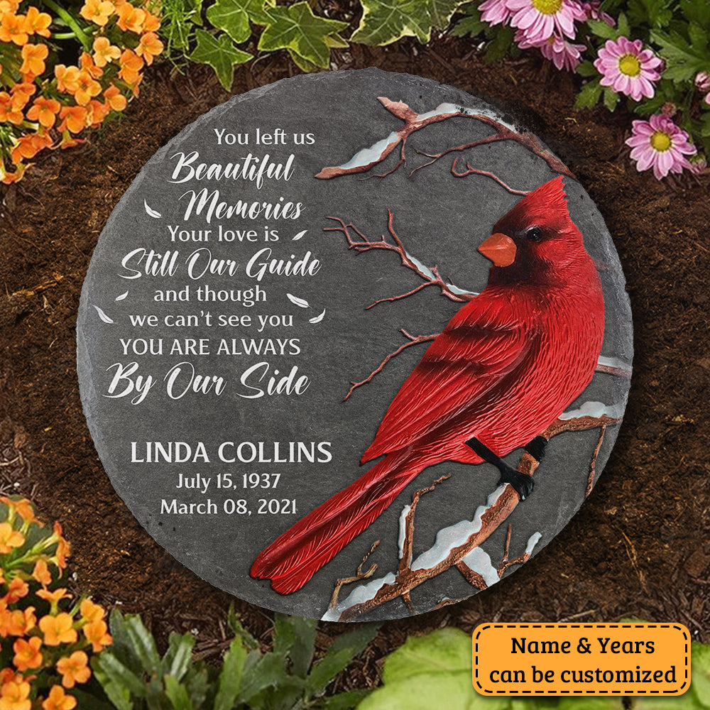 You Are Always By Our Side - Personalized Memorial Stone, Human 