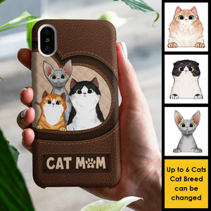 I Am Not A Regular Mom, I Am A Cat Mom - Gift For Cat Mom, Personalized Phone Case