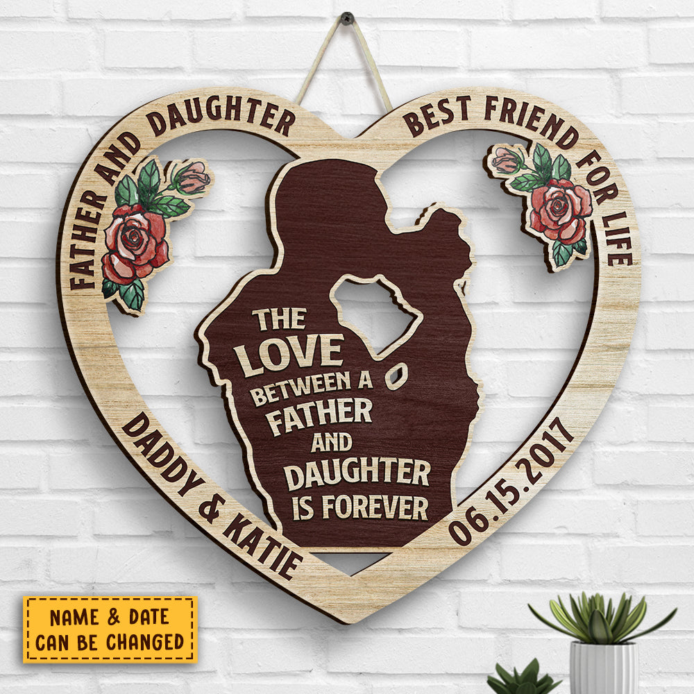 Father Daughter Best Friend For Life - Gift For Dad - Personalized Sha -  Pawfect House